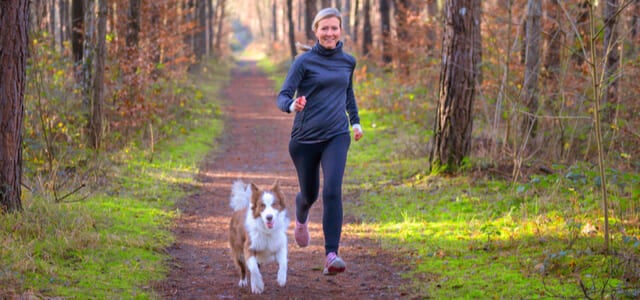 Joggen mit Hund